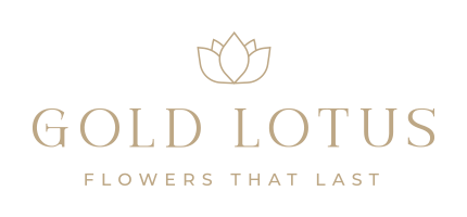 Gold Lotus Flowers